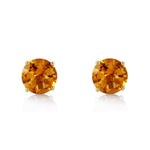 0.95 Carat 14K Solid Gold Somebody To Love Citrine Earrings