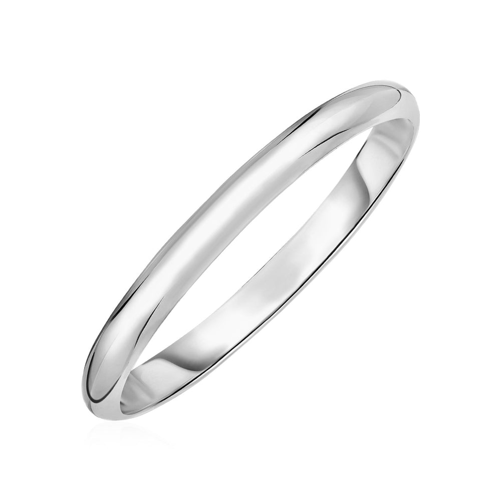 Shiny Bangle in Sterling Silver