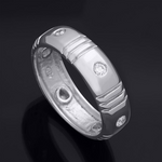 Mens Solid Sterling Silver Ring