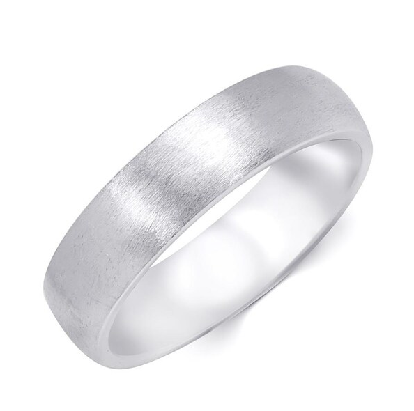 Mens Wedding Band Solid Sterling Silver