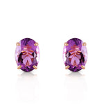 1.8 CTW 14K Solid Gold To Immortality Amethyst Earrings