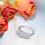 1.25 CT Brilliant ROUND CUT Wedding Promise RING Bridal Jewelry Size 6-9