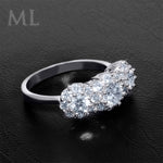 1.25 CT Brilliant ROUND CUT Wedding Promise RING Bridal Jewelry Size 6-9