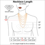 14K Solid Rose Gold Necklace With Natural Pearl Pendant  Cage Water Drop Spiral Design