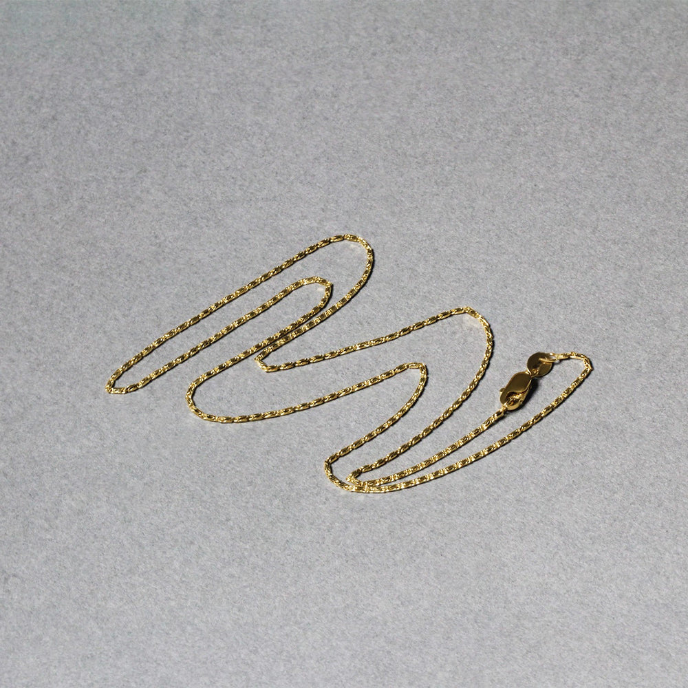 14k Yellow Gold Lumina Pendant Chain 0.9mm