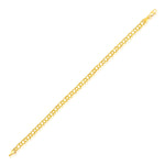 4.0 mm 14k Yellow Gold Lite Charm Bracelet