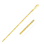 10k Yellow Gold Sparkle Chain 1.1mm