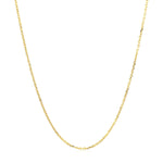 18k Yellow Gold Cable Chain 1.1mm
