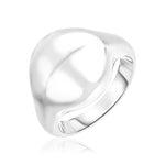 Sterling Silver Polished Dome Ring