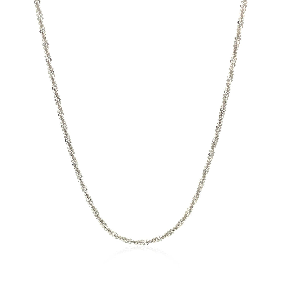 Sterling Silver 1.5mm Adjustable Sparkle Chain