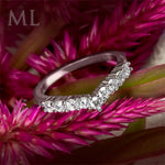 0.5 Carat CT ROUND CUT Wedding Band Engagement RING Gold Plated SIZE 5-9