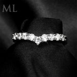 0.5 Carat CT ROUND CUT Wedding Band Engagement RING Gold Plated SIZE 5-9